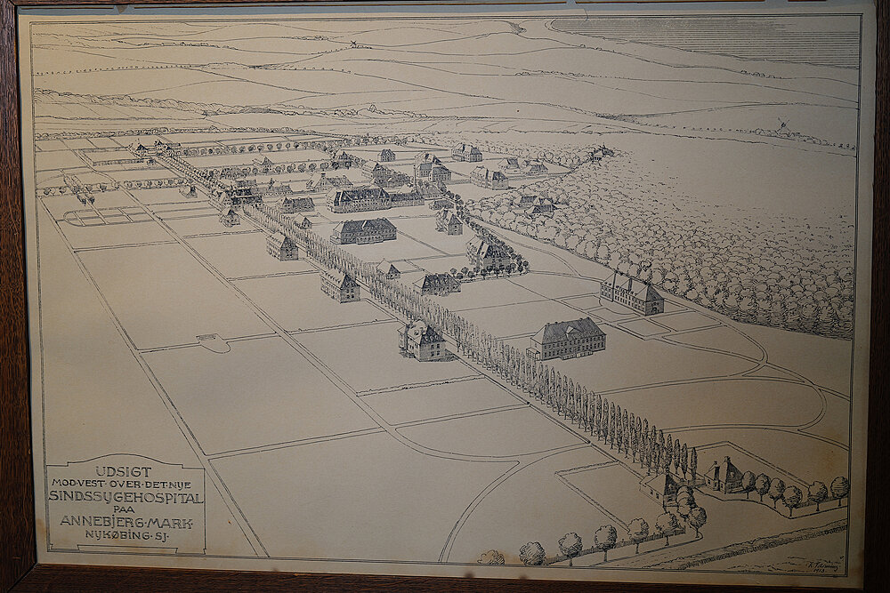 Gammel plan over hospitalet