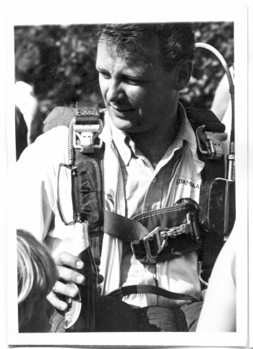 Damgaard efter opvisning i Jyllinge 1970