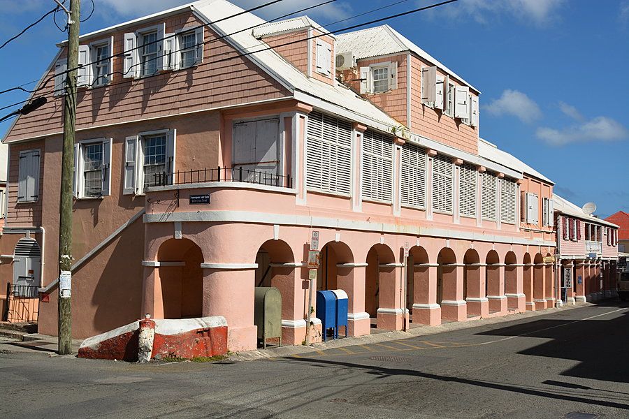 Pink building