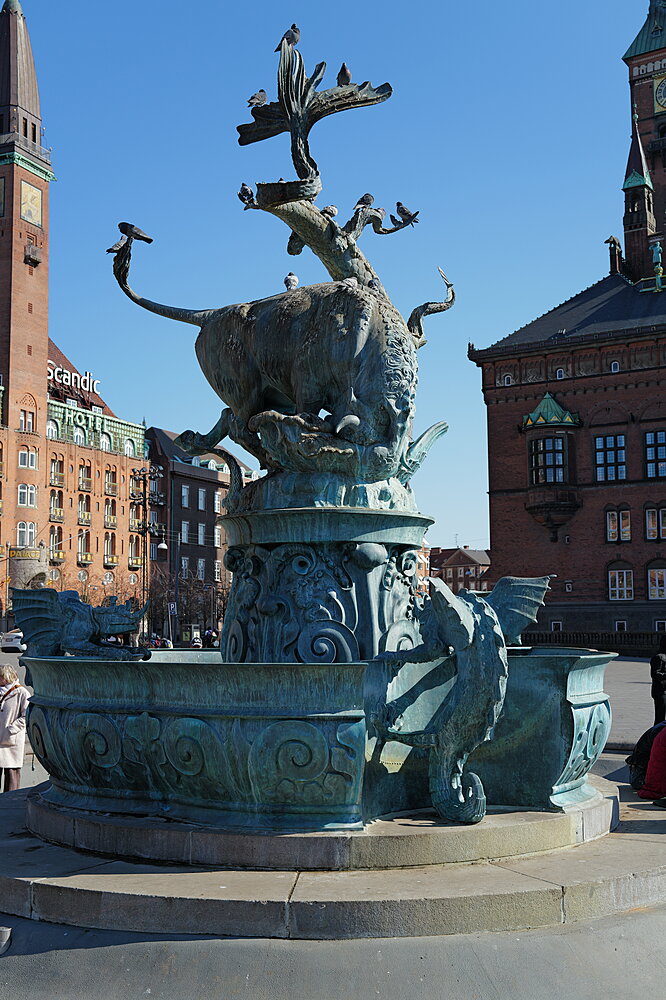 Det nye dragespringvand