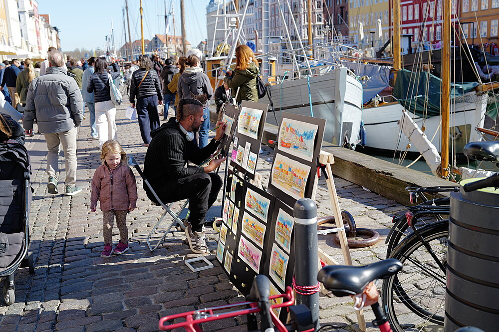 Maler i Nyhavn