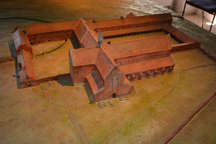 Model af Esrum Kloster