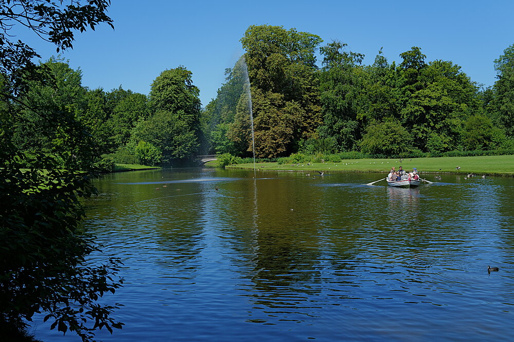 Kanal med springvand