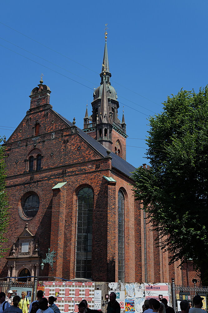 Helligåndkirken under ombygning