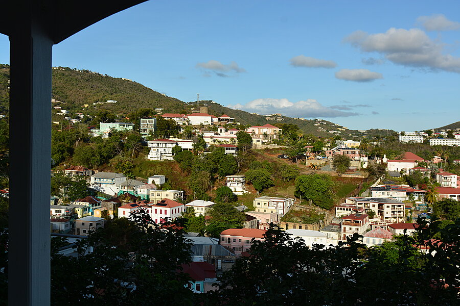 Udsigt over Charlotte Amalie