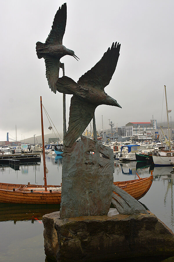 Fugleskulptur