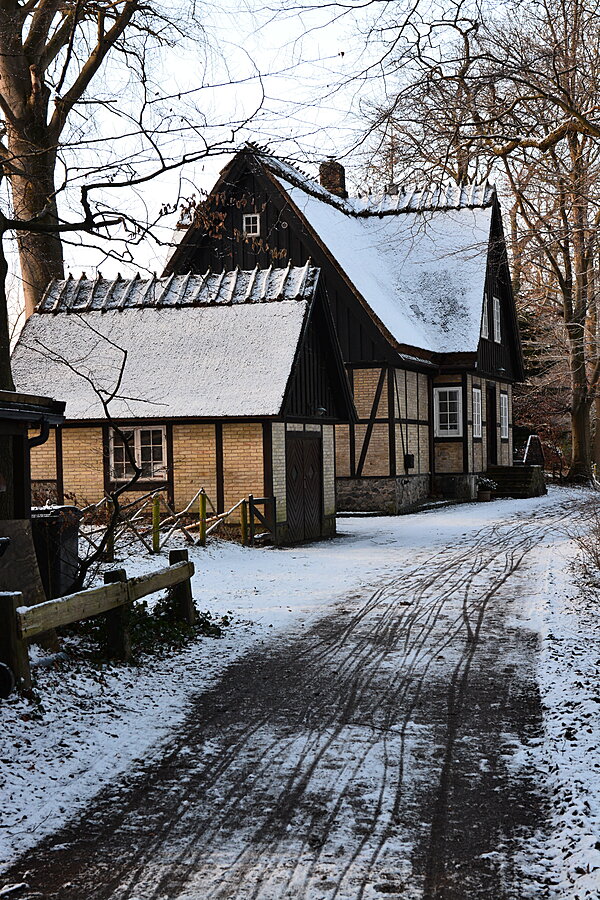 Hus ved Farum Sø