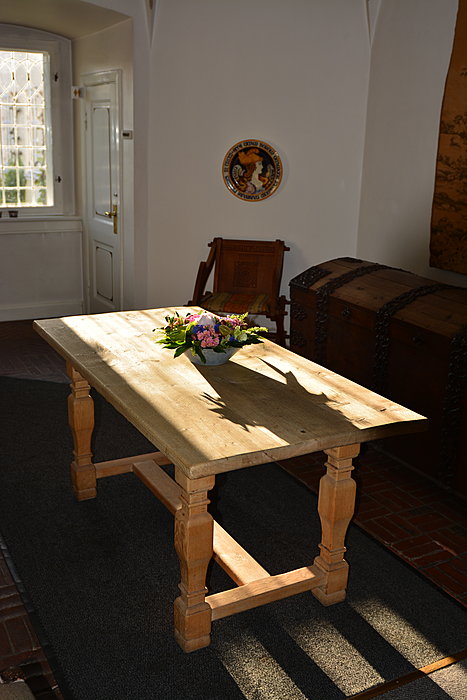 Sol på bord