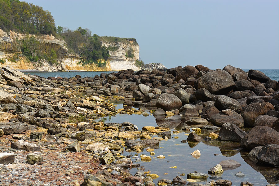 Sten på stranden